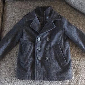 Boys classic pea coat